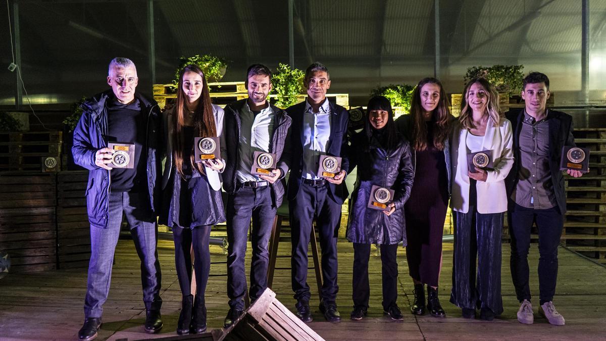 Premiats l'any passat, en la primera edició de la Llambordada