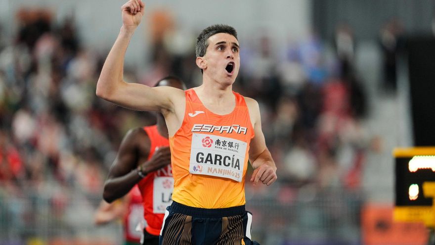 Mariano García gana los 1.500 en Tenerife con marca personal