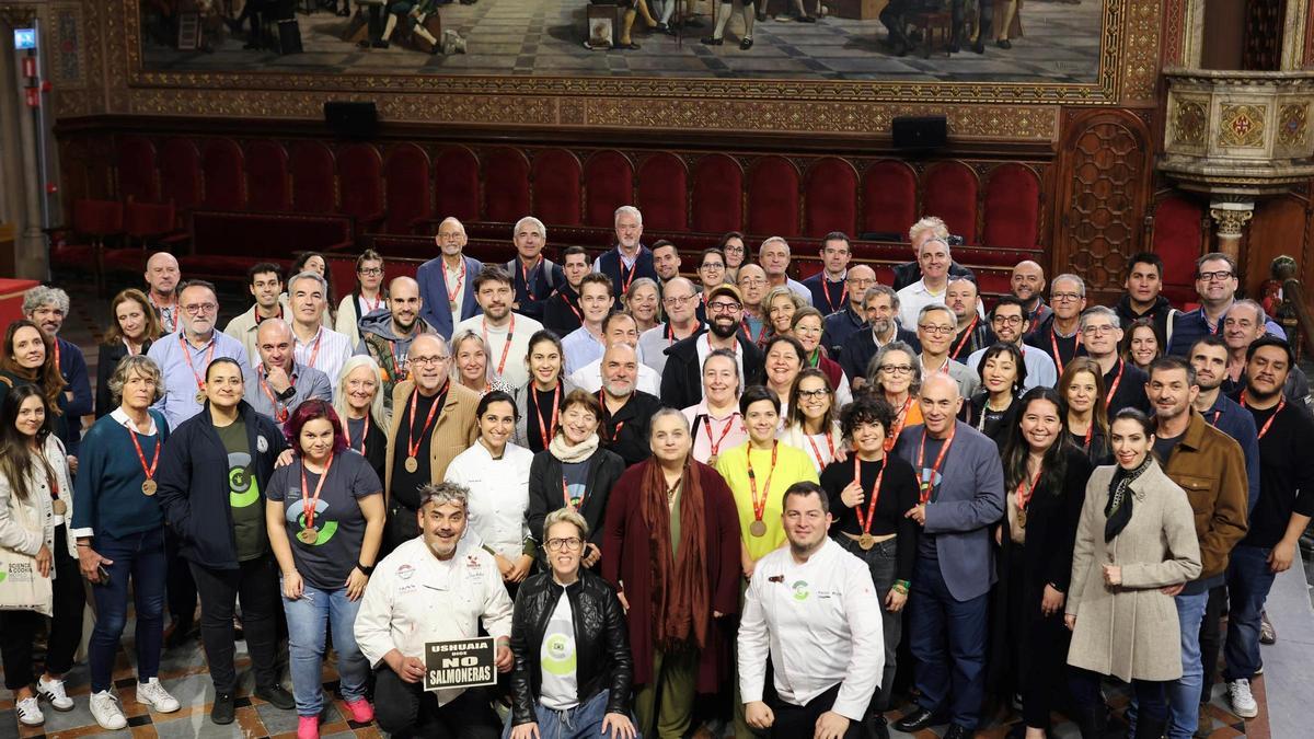 Participantes en una edición anterior del Science &amp; Cooking World Congress Barcelona.