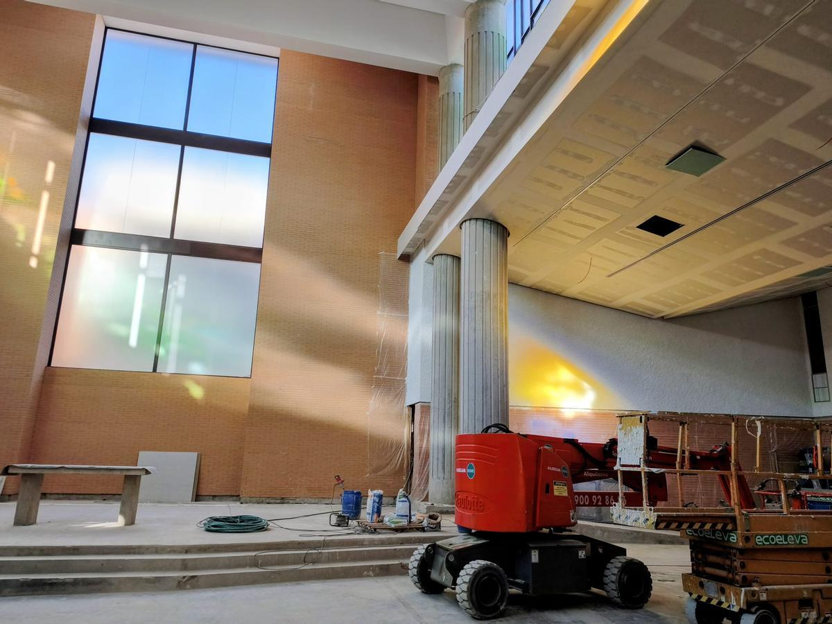 GALERÍA I El avance de las obras de la 'Sagrada Familia' de Benicàssim en imágenes