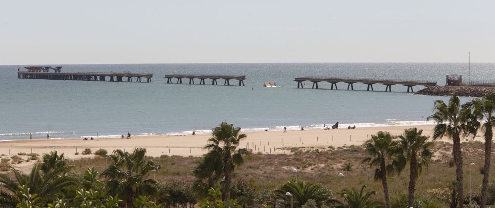 Pantalán del Port de Sagunt, desde 1975 hasta hoy