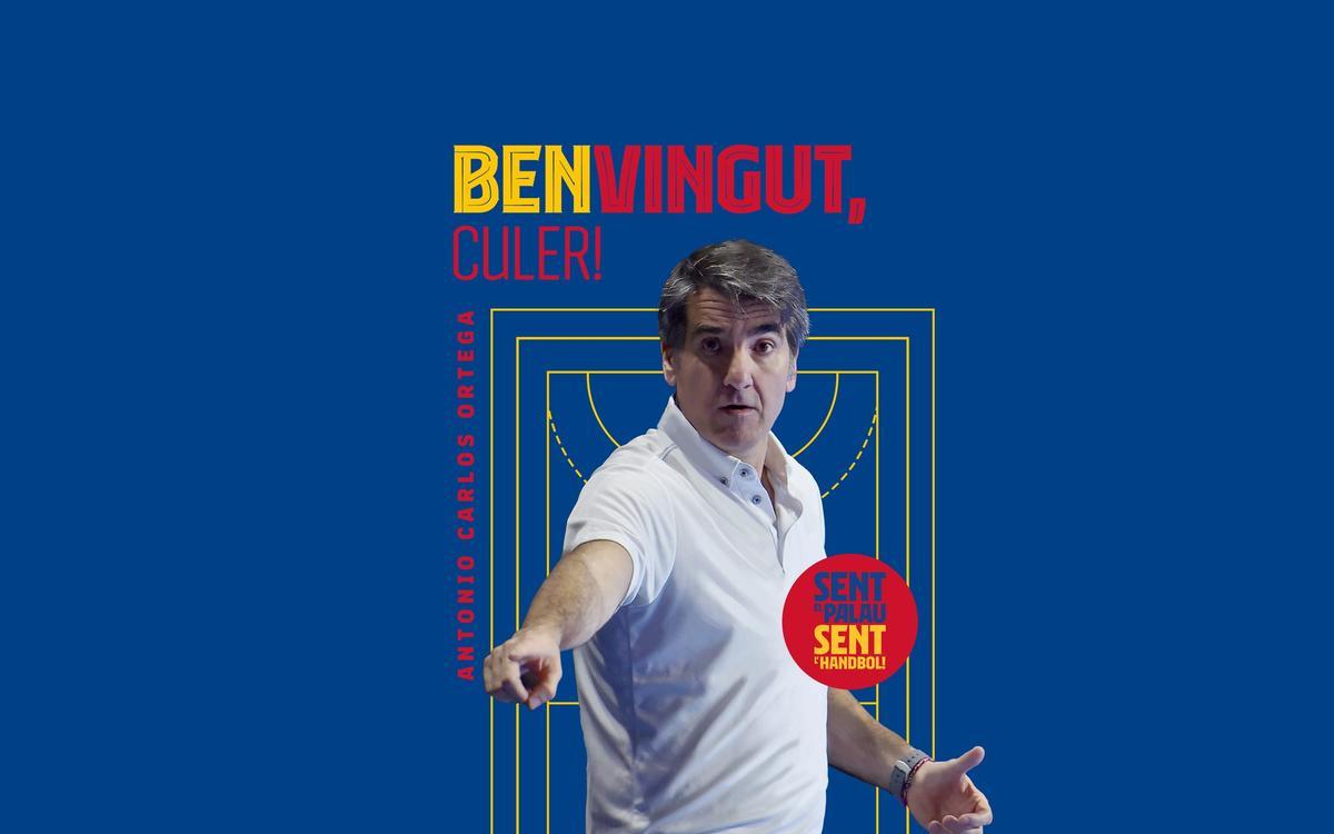 Oficial: Antonio Carlos Ortega, nou entrenador del Barça d’handbol Oficial: Antonio Carlos Ortega, nou entrenador del Barça d’handbol