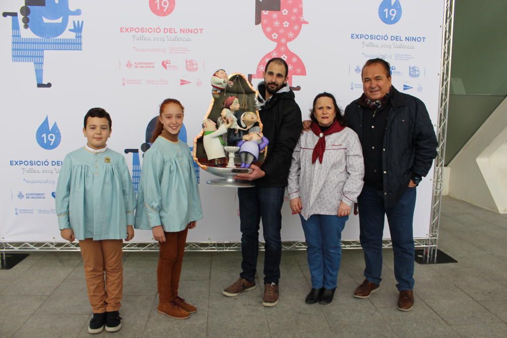 Primera jornada de entrega de Ninots en las Fallas 2019