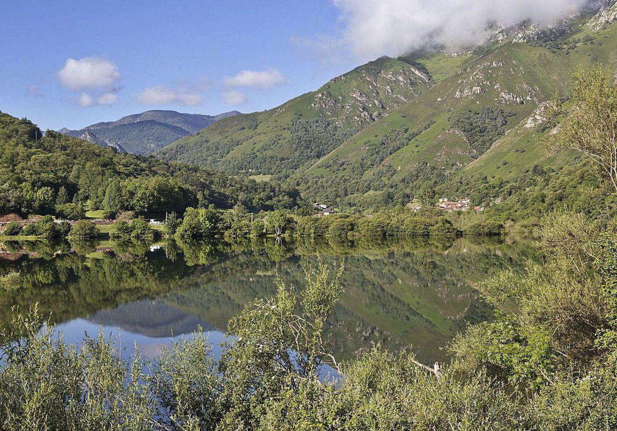 El pantano de Rioseco.