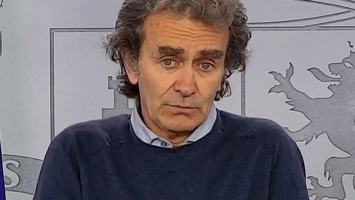 El director del Centro de Coordinación de Alertas y Emergencias Sanitarias, Fernando Simón.