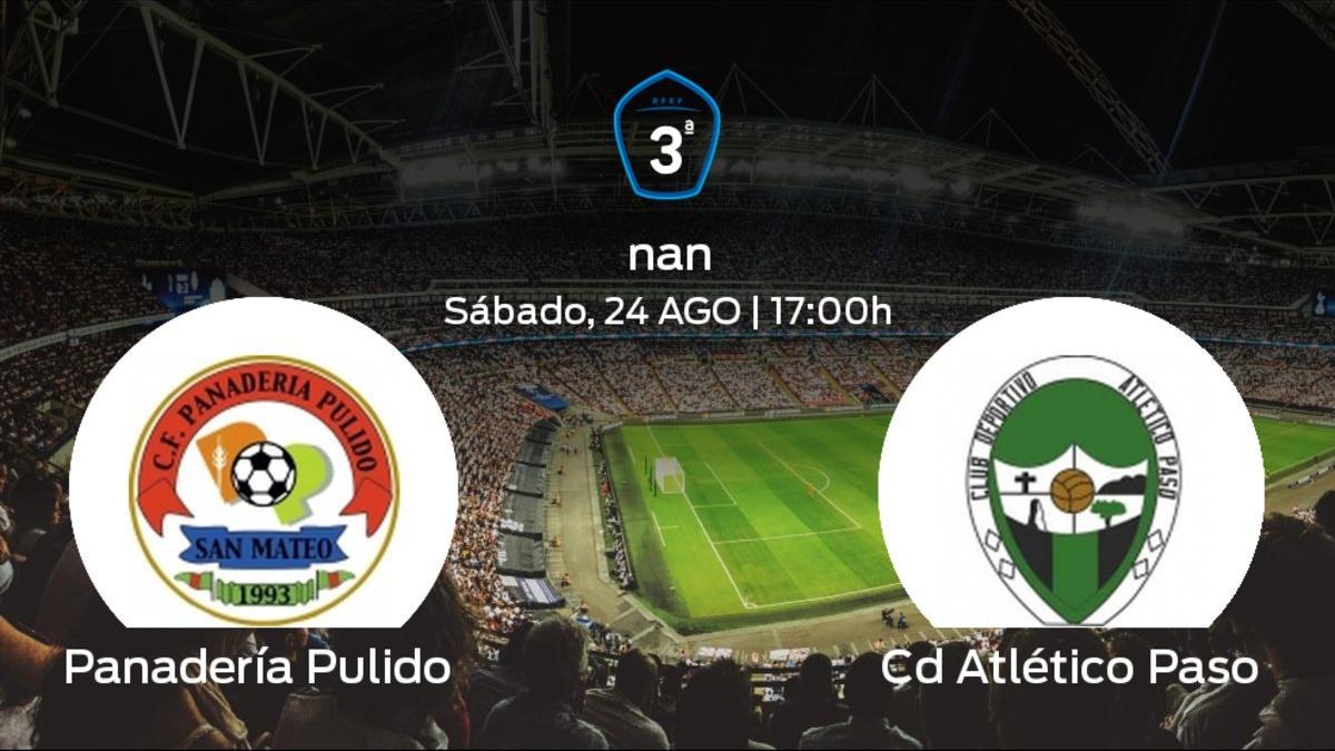 Previa del partido: primer partido de la Tercera División para el Panadería Pulido contra el CD Atlético Paso