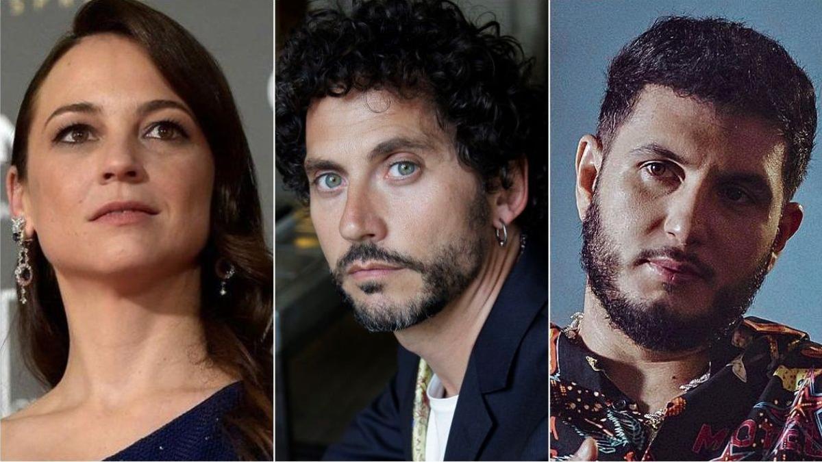 Leonor Watling, Paco León y Omar Montes