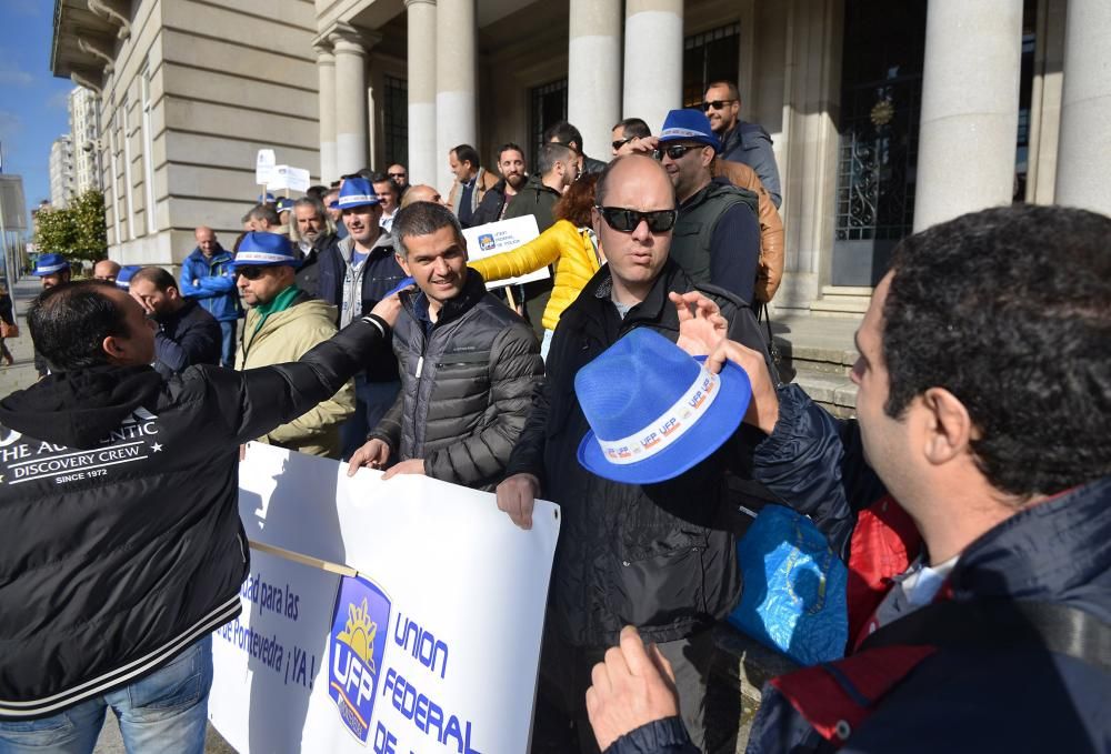 La Policía Nacional pide más medios en Pontevedra