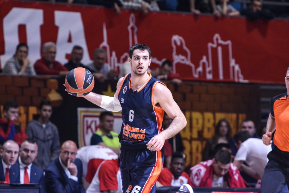 Estrella Roja - Valencia Basket, en imágenes