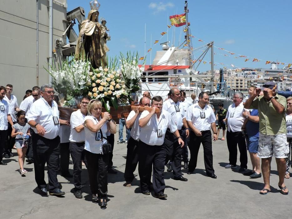 En Águilas, devoción sin limites a la Virgen del Carmen