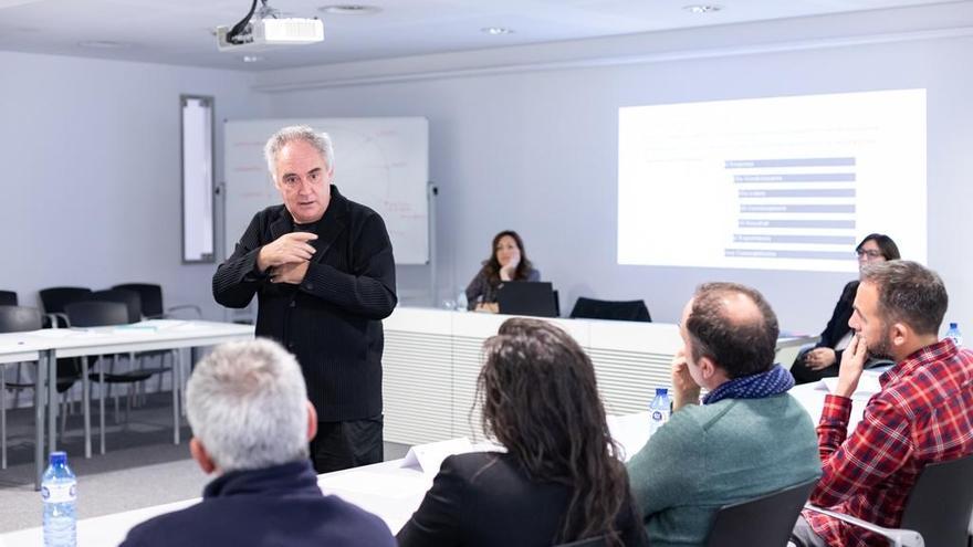 Ferran Adrià lidera el curs.