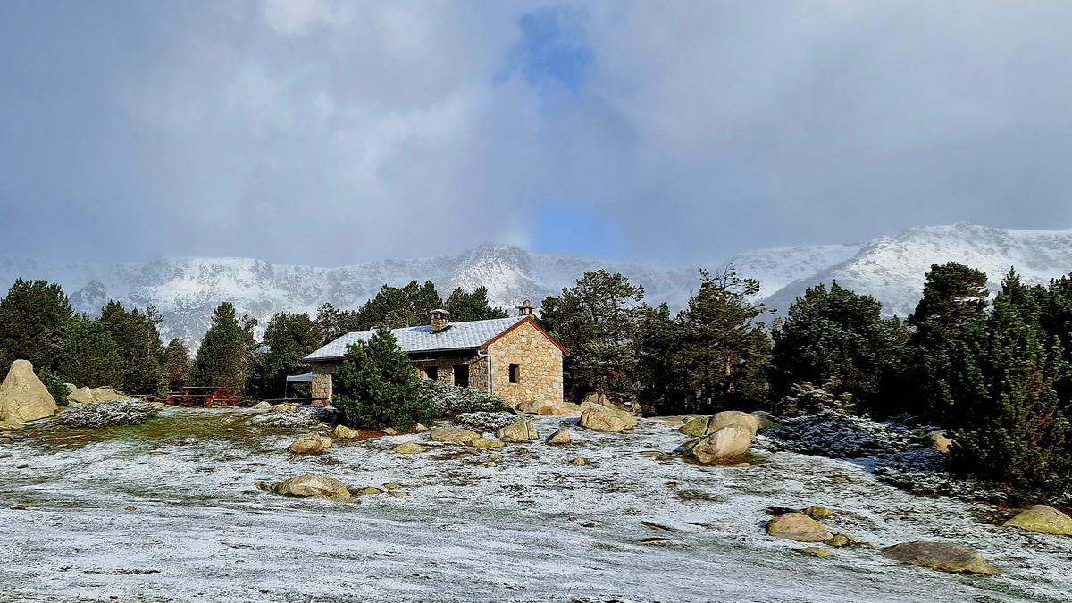 Primera neu a la Cerdanya.