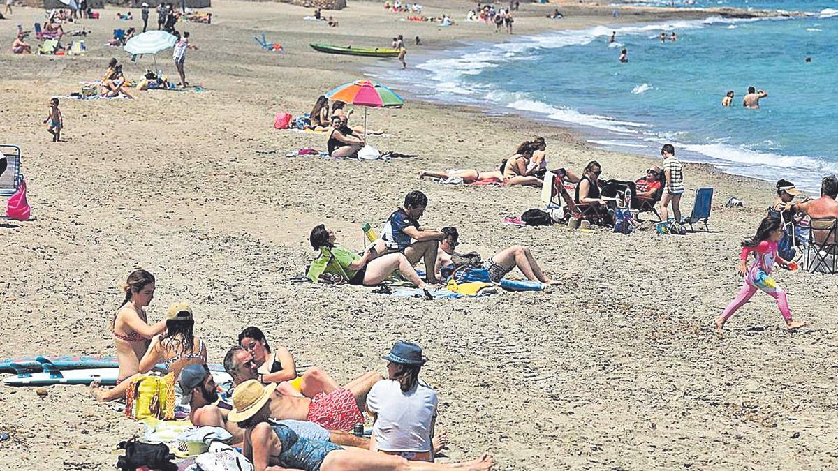 Una playa de la Región.