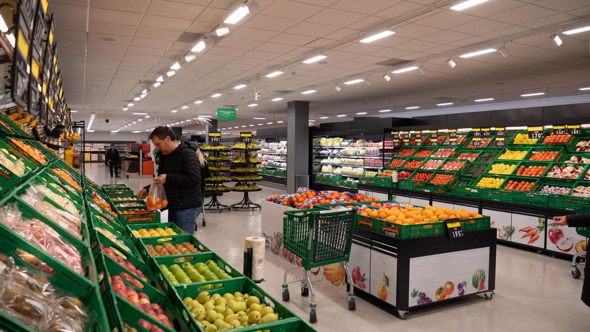 Establecimiento de Mercadona en Castilla y León.