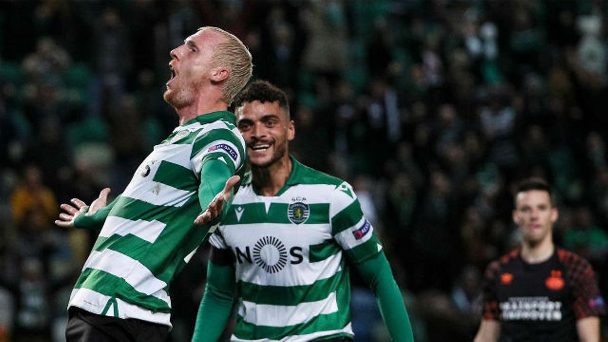 Mathieu, el goleador más curioso de la jornada de Europa League