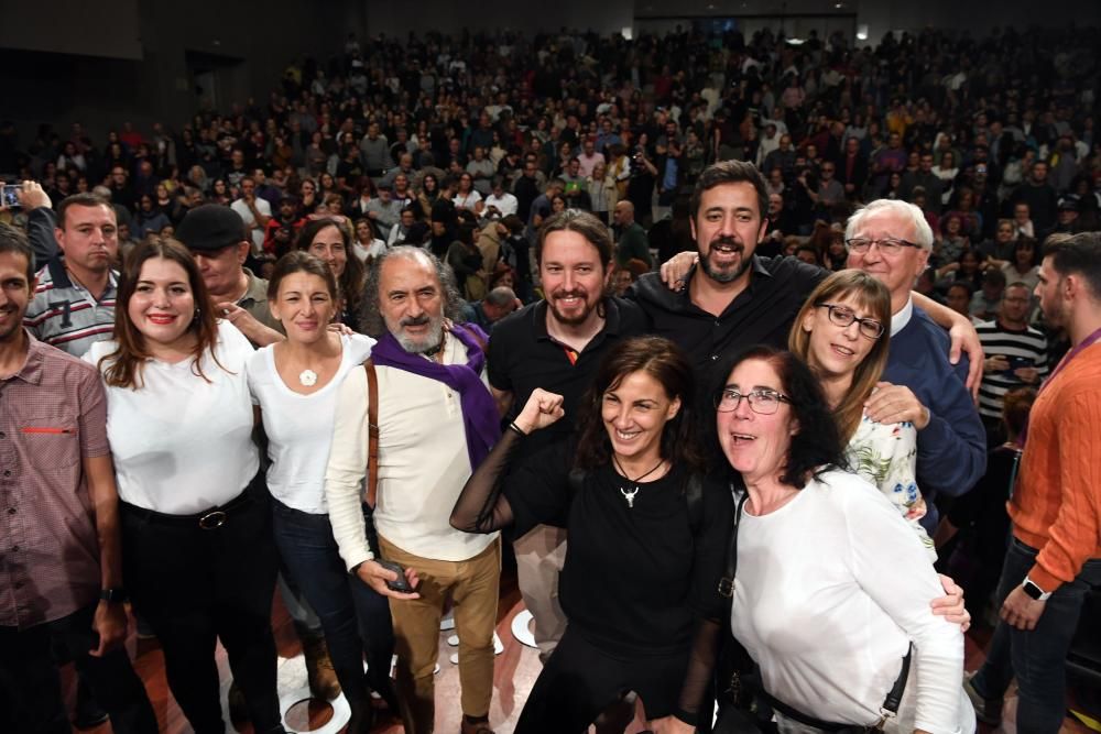 Mitin de Pablo Iglesias en A Coruña