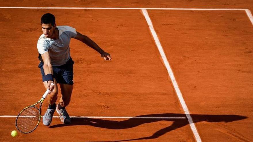 Carlos Alcaraz, en una imagen de Roland Garros. | EUROPA PRESS