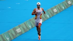 Jairo Ruiz, durante la prueba en Tokio