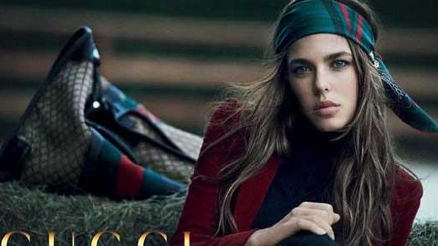 Carlota Casiraghi da la cara por Gucci