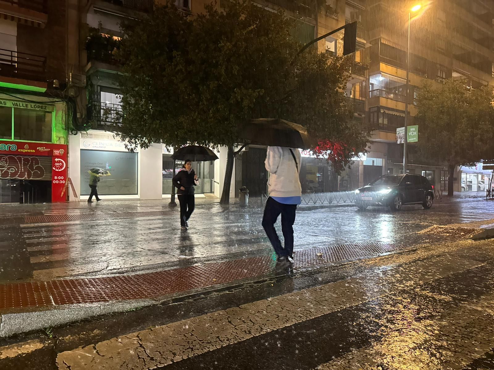 La borrasca Claudia siembra el caos en Córdoba