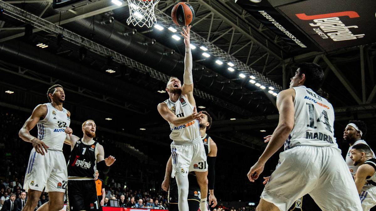 El Real Madrid derrotó con claridad al Virtus Bolonia en la Euroliga