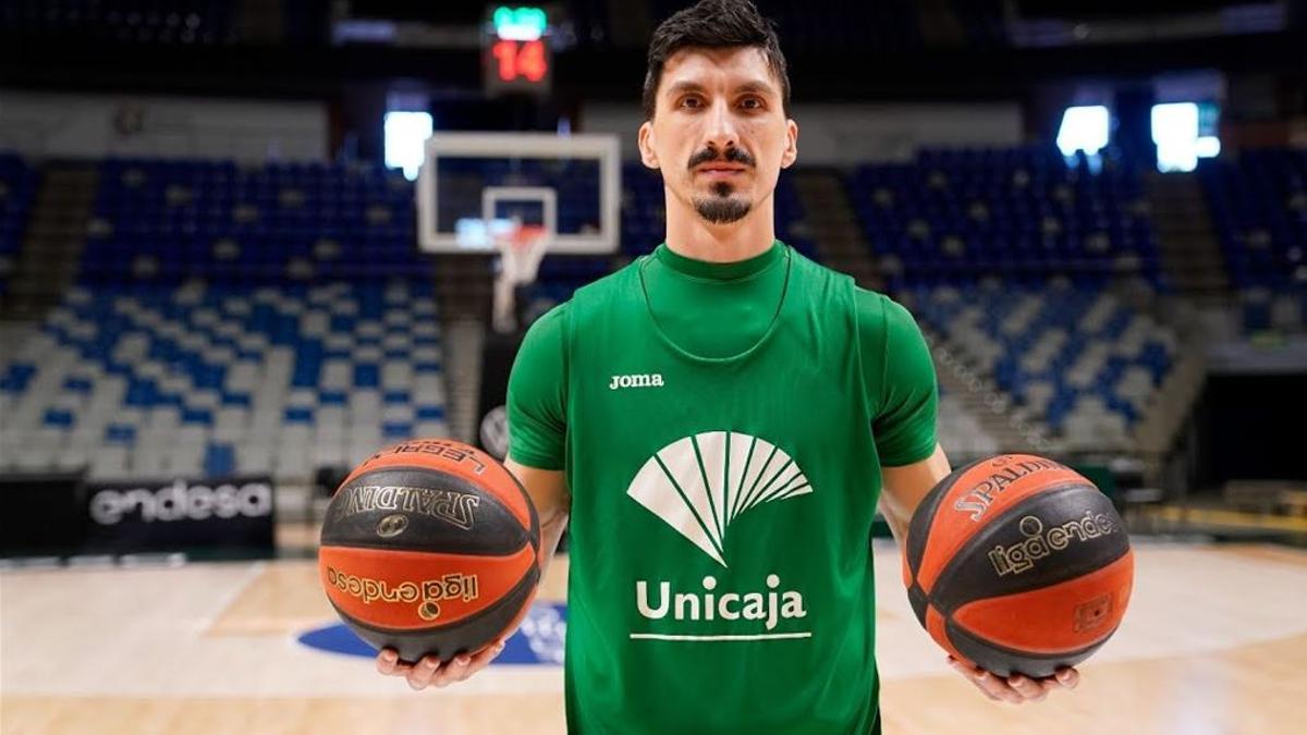 Nihad Djedovic, jugador del Unicaja.