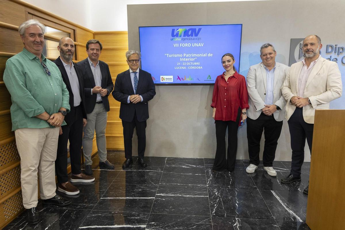 Lucena reunirá en octubre al sector turístico nacional en el séptimo Foro UNAV para el Futuro del Turismo