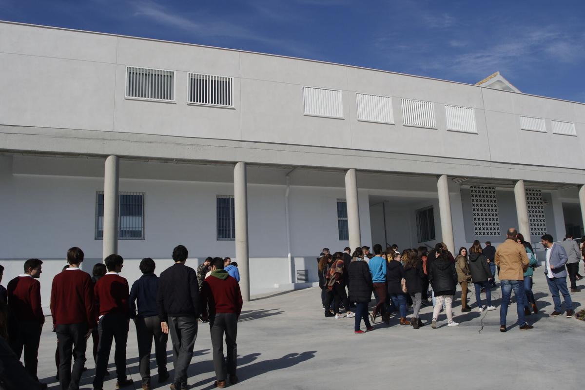 Instalaciones del colegio Trinidad Sansueña