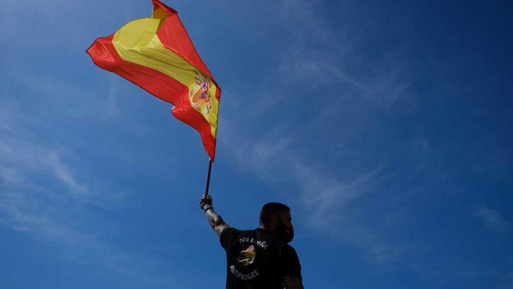 Caravana de Vox en Málaga contra el Gobierno