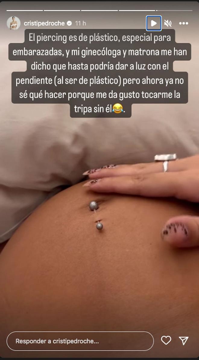 Cristina Pedroche y el piercing en el ombligo