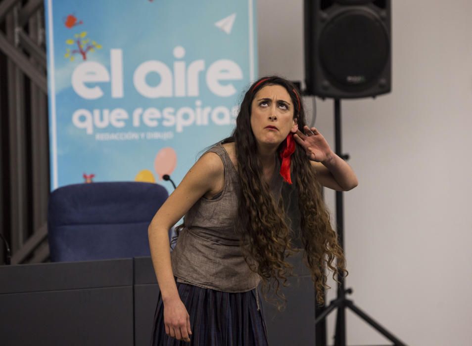 Entrega de premios del concurso 'El aire que respiro'