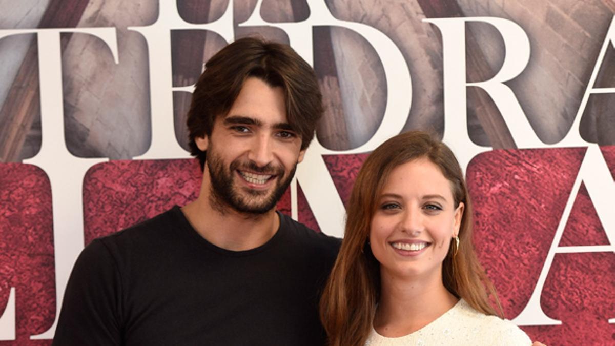 Presentación de 'La Catedral del Mar': Aitor Luna y Michelle Jenner