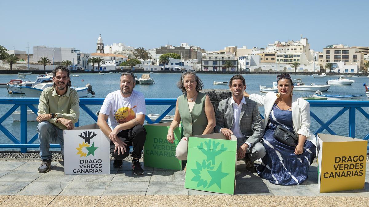 Presentación de las candiduras de Drago Verdes Canarias al Cabildo de Lanzarote y los ayuntamientos de Arrecife y Teguise.