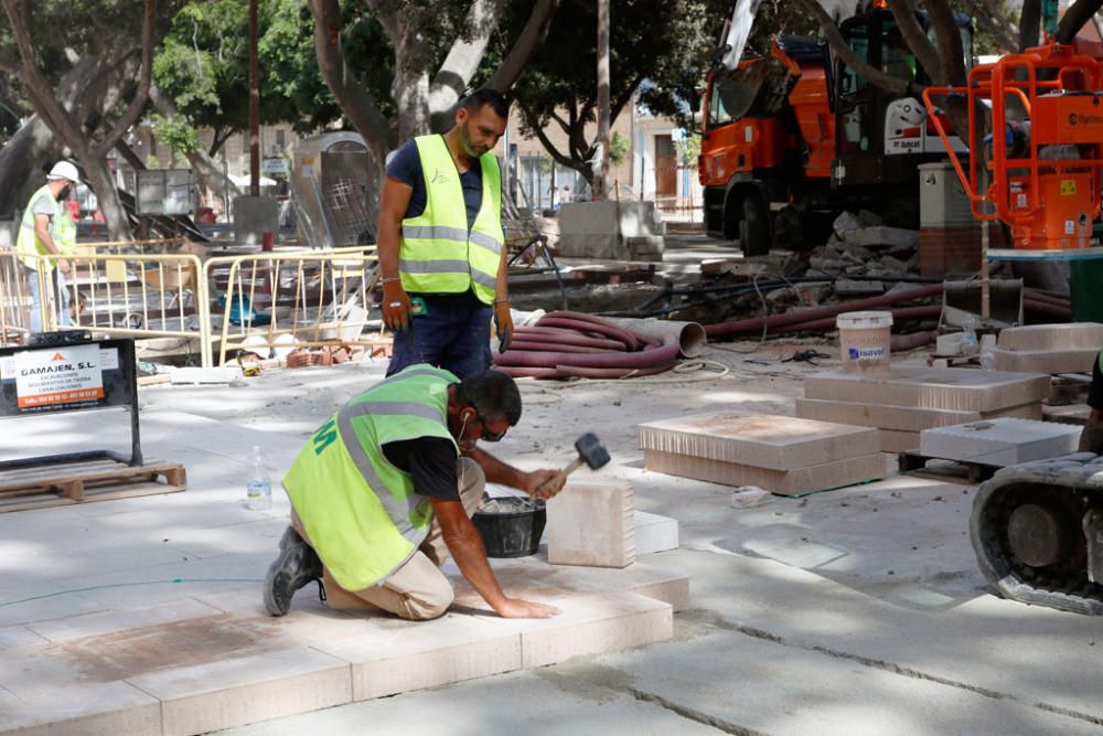 El presidente de la Junta, Juanma Moreno, inaugurará los dos tramos peatonalizados de la Alameda Principal el 15 de agosto,  el primer día de la Feria de Málaga.