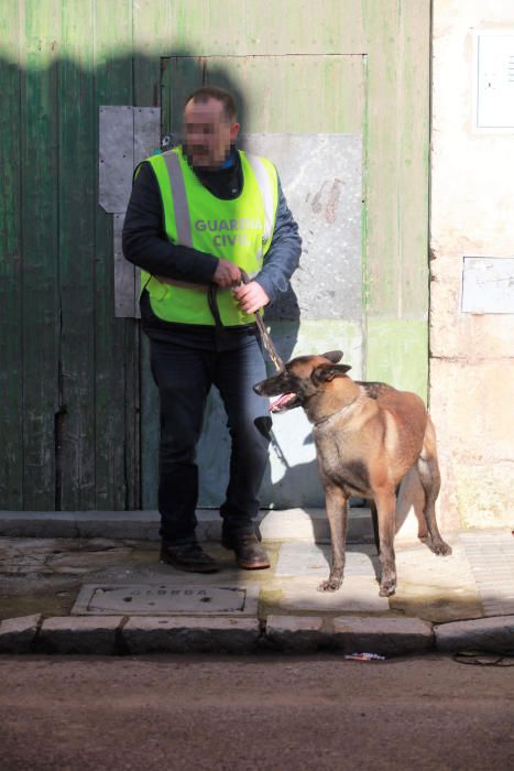 Ein Rauschgift-Kommando der spanischen Guardia Civil hat am Dienstag (31.1.) in mehreren Dörfern auf Mallorca nach Umschlagplätzen für Drogen gesucht. Dabei wurden mindestens vier Verdächtige vorläufig festgenommen.