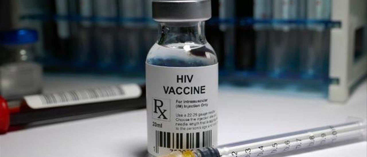 La vacuna experimental del VIH.