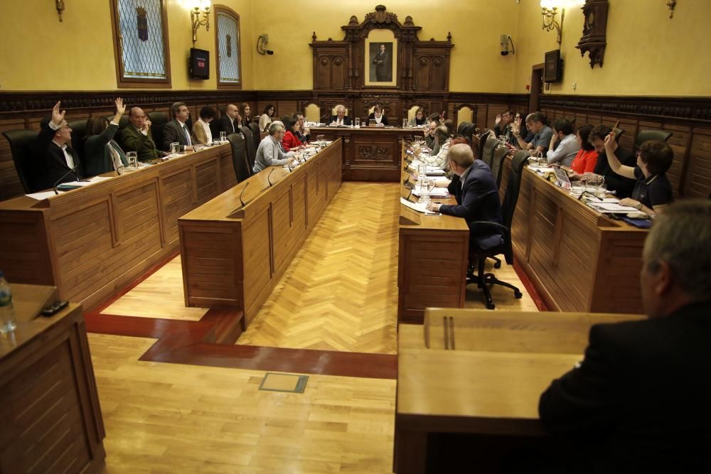 Pleno del Ayuntantamiento de Gijón