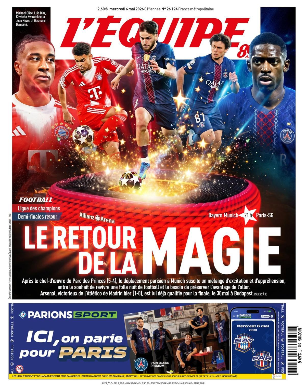 Estas son las portadas de la prensa deportiva de hoy
