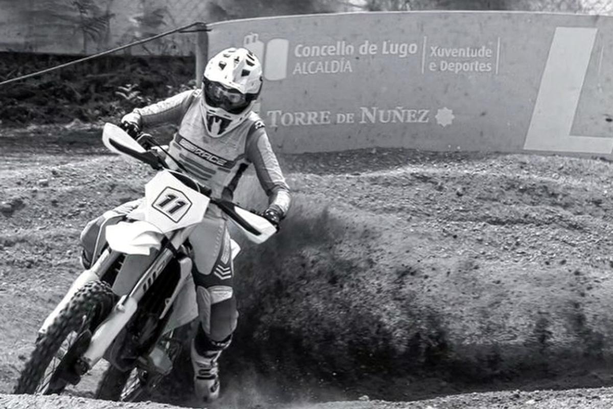 La de Valga durante una competición.