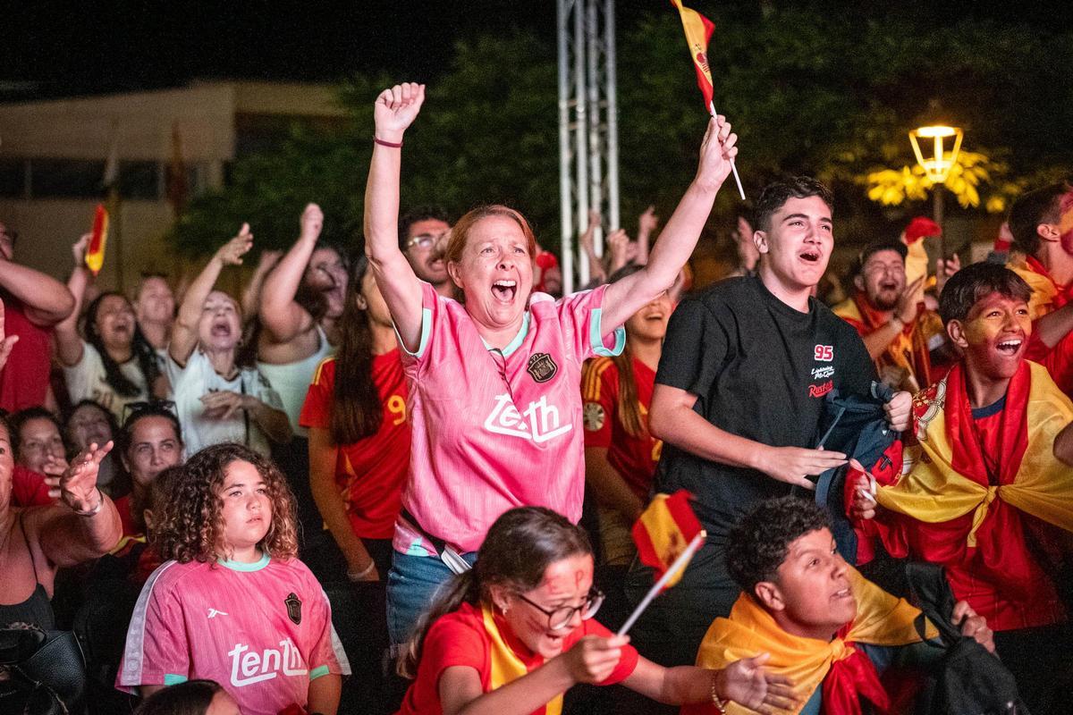La final del Mundial 2026 se vive en Tegueste, en imágenes