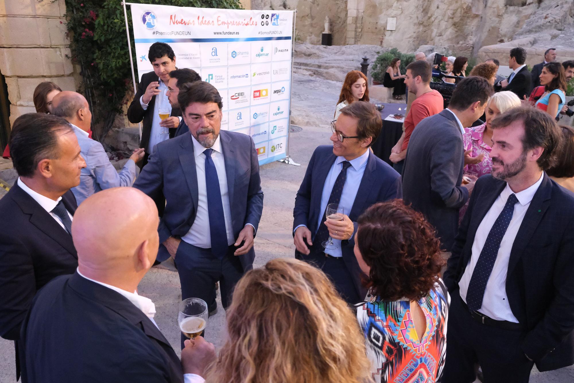 Gala de entrega de premios Fundeun en el Castillo de Santa Bárbara