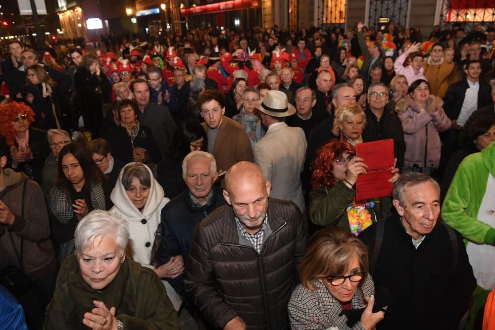 La ancestral deidad vela por la diversión, el disfrute y buen ambiente del entroido coruñés, un "entroido único".