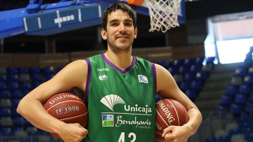 Carlos Suárez es el nuevo capitán del Unicaja esta temporada.