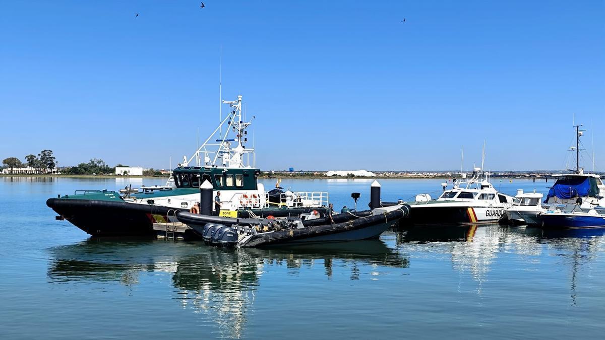 Ingresa en prisión un piloto de narcolancha herido durante una operación en el golfo de Cádiz