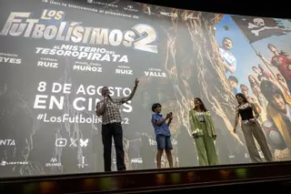 En imágenes | Preestreno en Zaragoza de Futbolísimos 2