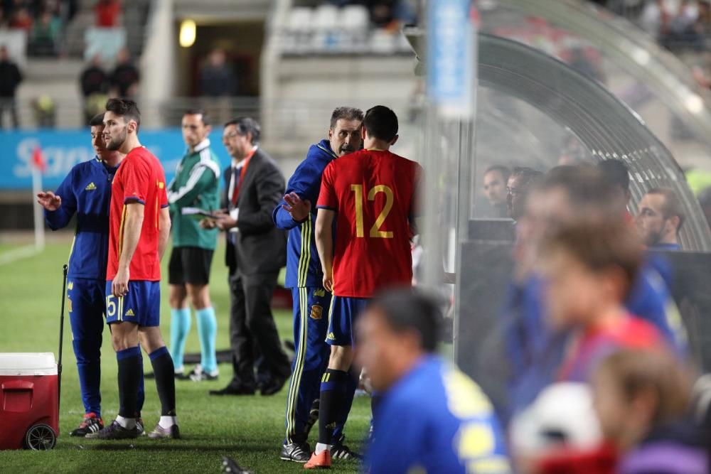 España 1 - 0 Noruega en Nueva Condomina