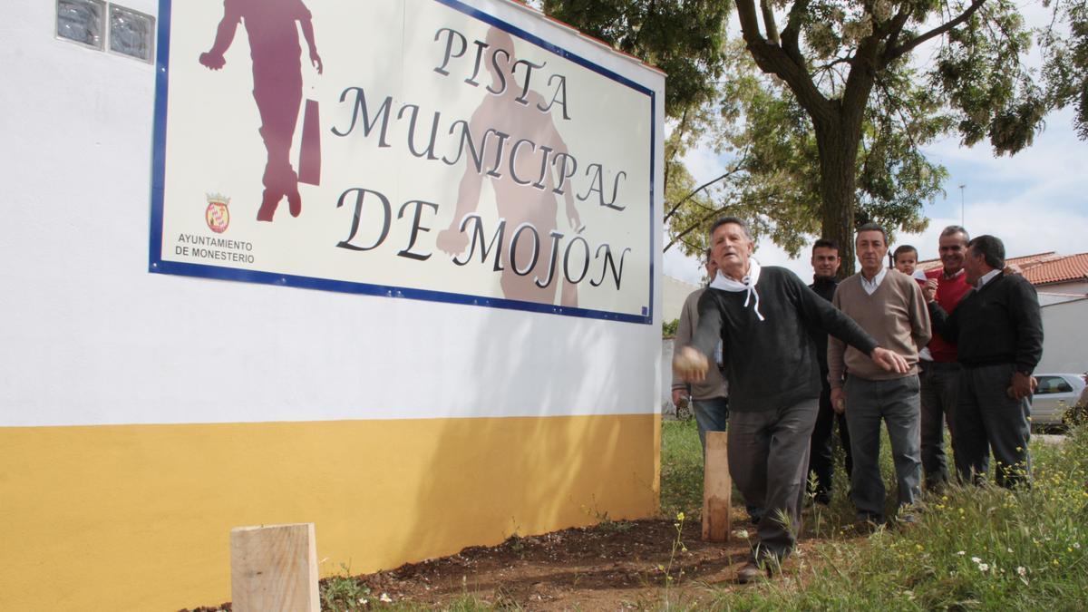 Actual caseta en la pista mojonera de Las Moreras