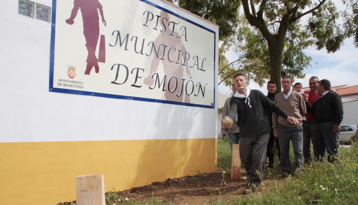 Actual caseta en la pista mojonera de Las Moreras