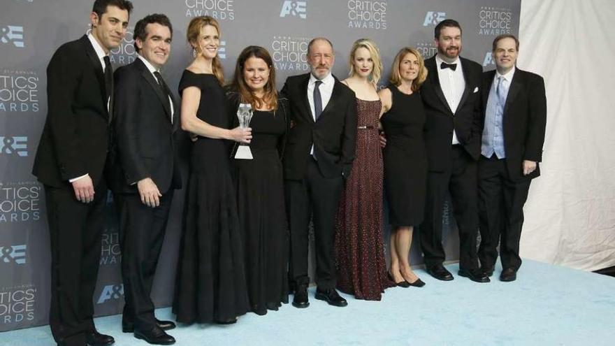 Parte del equipo de la película &#039;Spotlight&#039;.