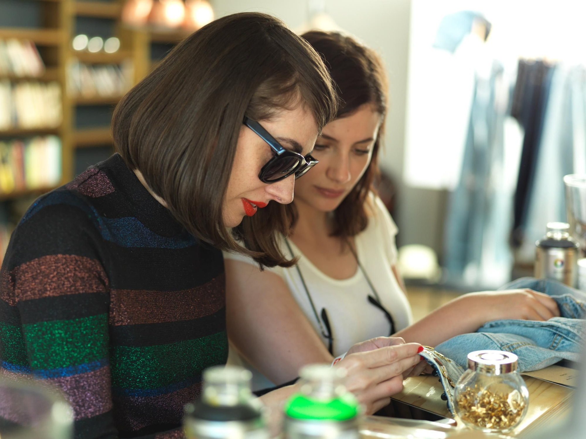 Poppy Delevigne diseña una colección de parches para las Tailor Shops de Levi´s